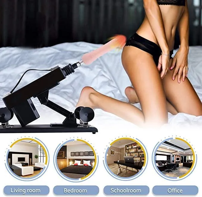 Sex Machine Love Machine with 5 Attachments