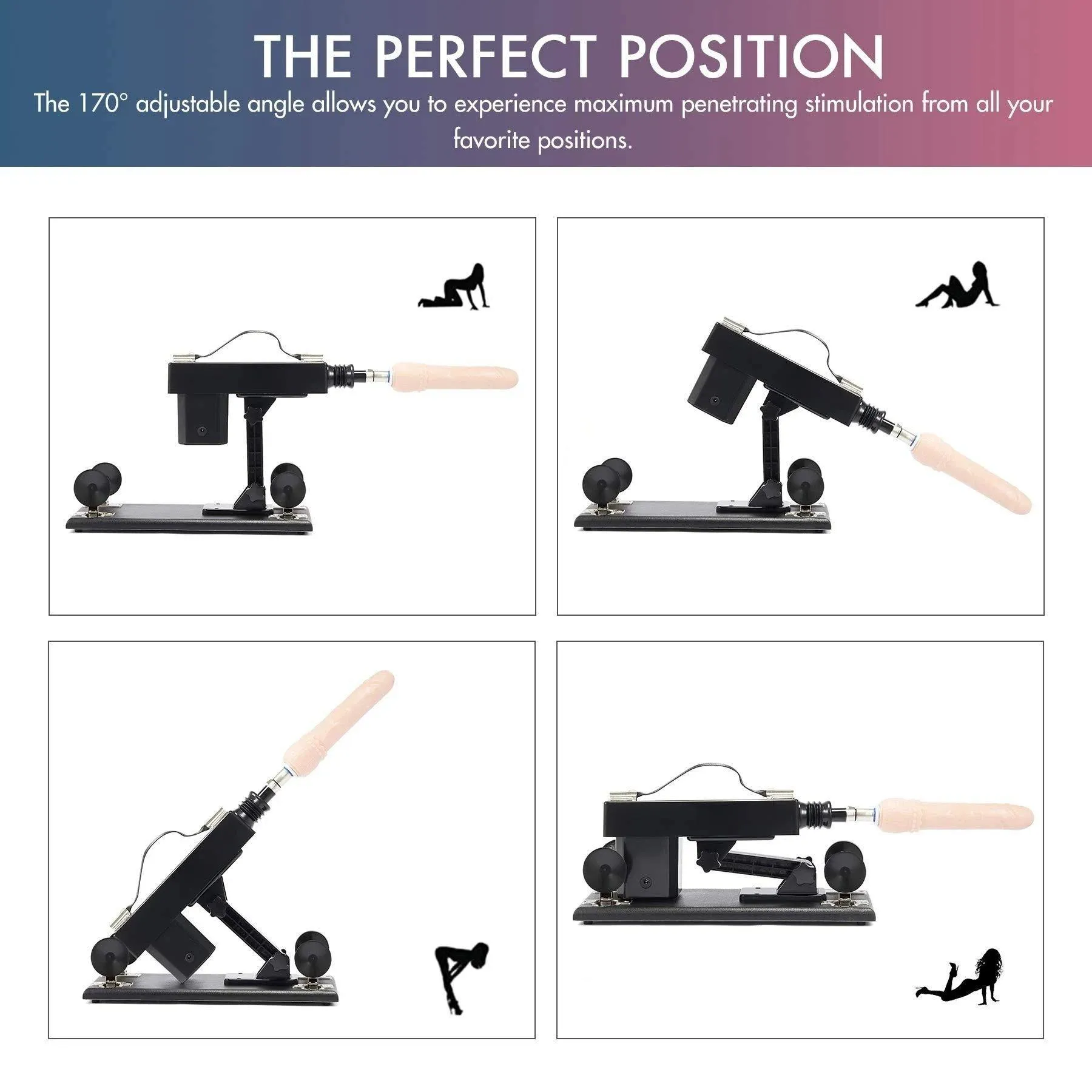Sex Machine Love Machine with 5 Attachments