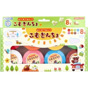 Silver Bird - Gincho Komugincho Wheat Clay Kids Friendly Playdoh Set
