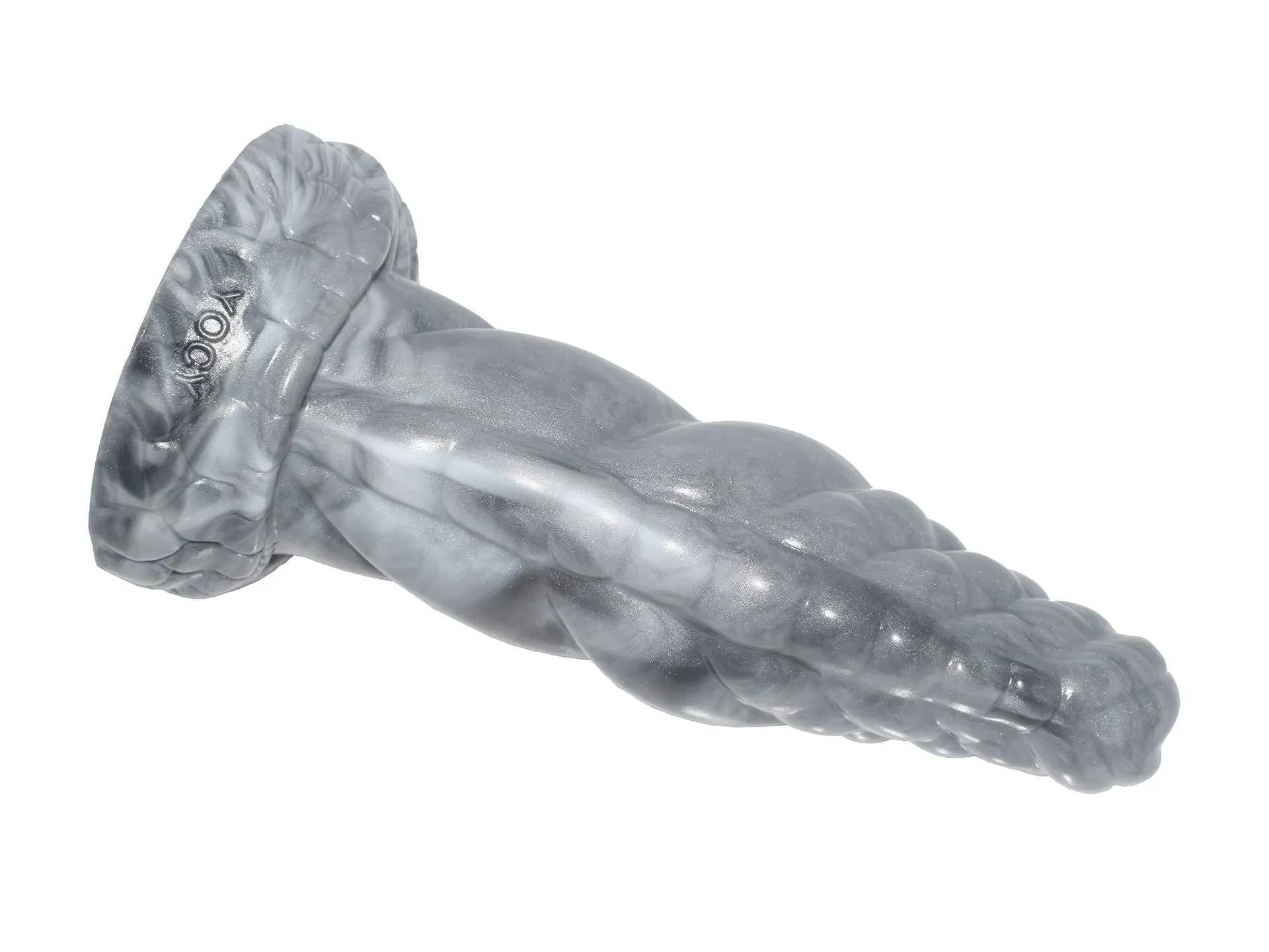 Silver Dildo Simulation Toy
