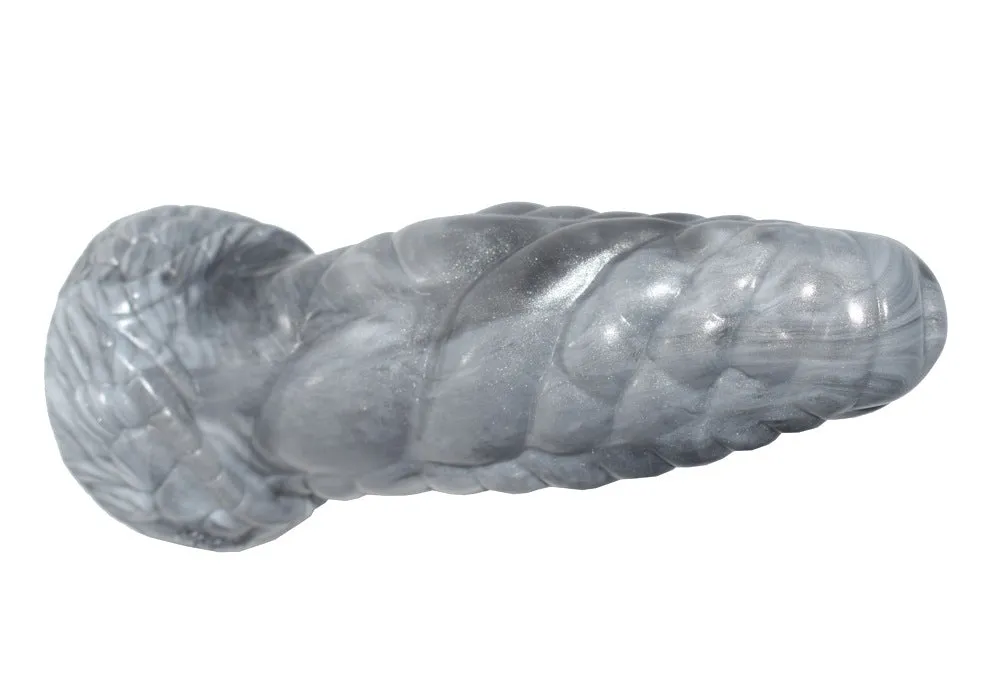 Silver Dildo Simulation Toy