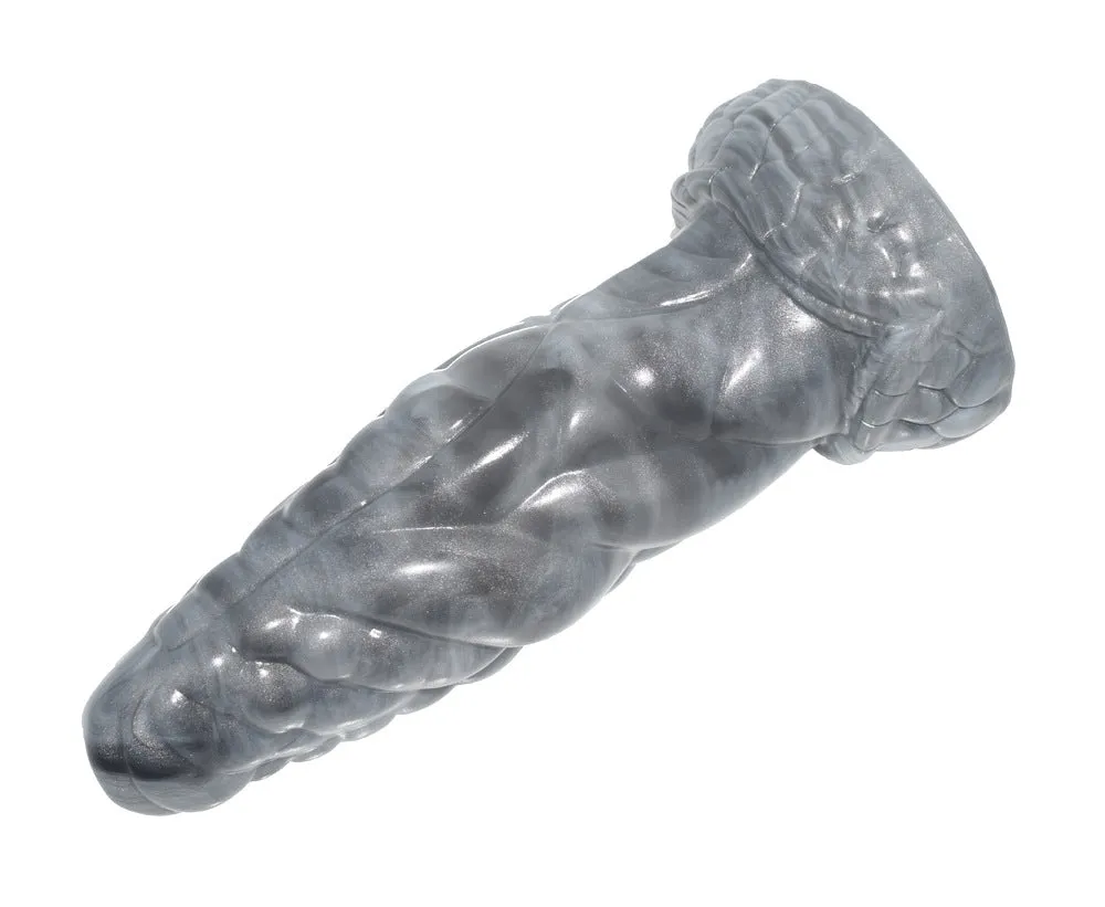 Silver Dildo Simulation Toy