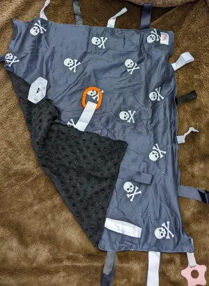 Skulls Cuddle Sensory Security Blanket Toys
