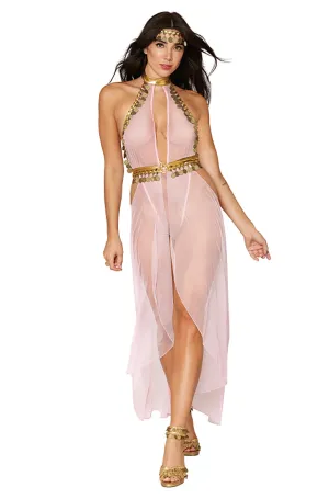 Snake Charmer Costume Skirted Mesh Teddy