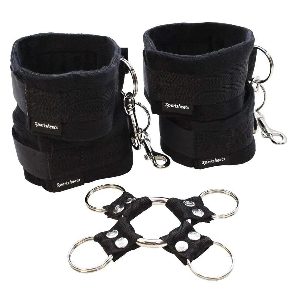 Sportsheets 5-Piece Hog Tie and Cuff Set