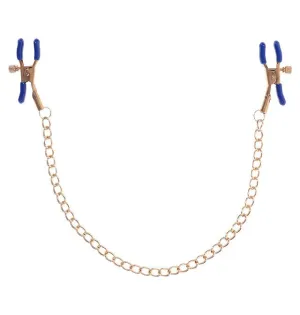 Sportsheets Sex & Mischief Cougar Chained Nipple Clamps