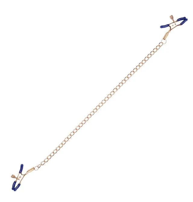 Sportsheets Sex & Mischief Cougar Chained Nipple Clamps