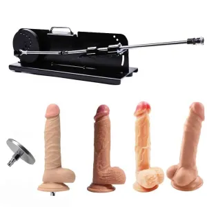 Stable Metal Fucking Sex Machine with Big Dildo