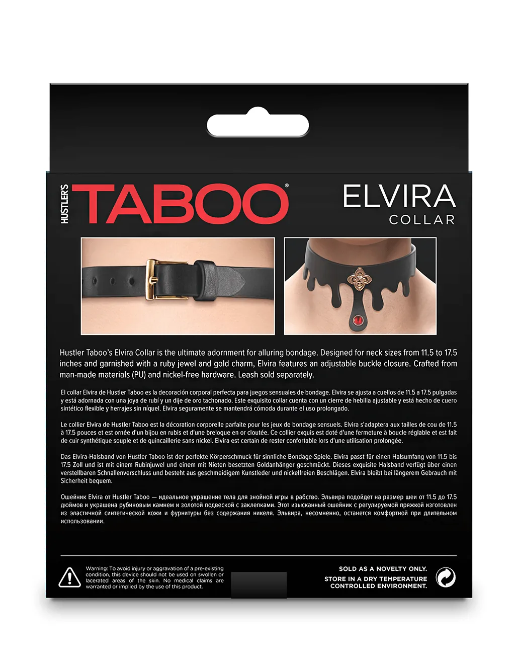 Taboo Elvira Collar