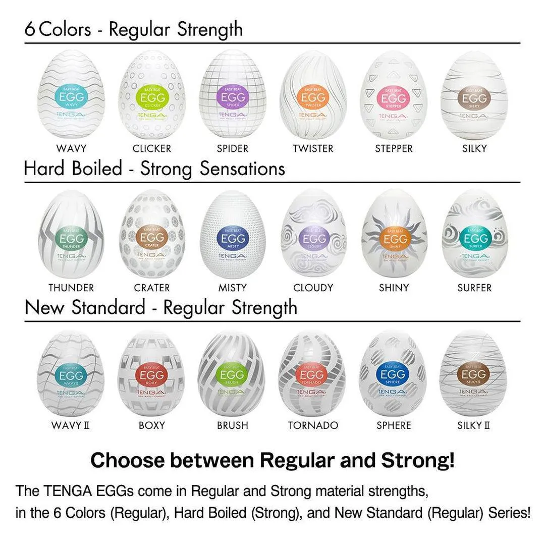TENGA Egg 'Wavy II' Penis Stroker