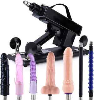 Thrusting Sex Machine with 7 Attachments