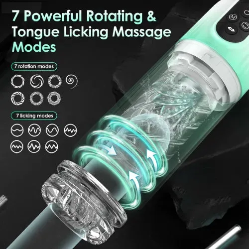 Underwater Pleasure | Sucking Rotary Masturbator | Waterproof | 7 Modes | USB