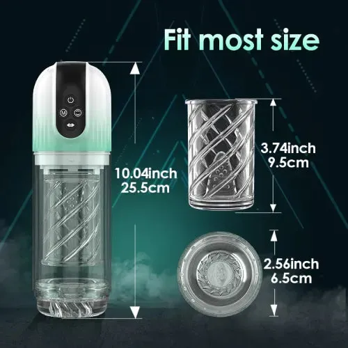 Underwater Pleasure | Sucking Rotary Masturbator | Waterproof | 7 Modes | USB
