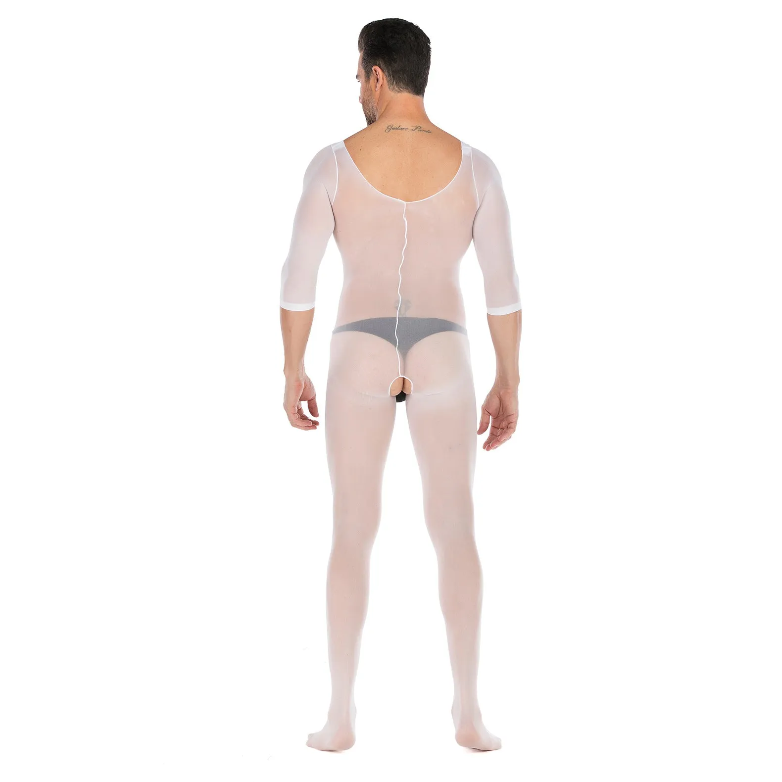 Underwear Long Sleeve Open No Take Off Jumpsuit