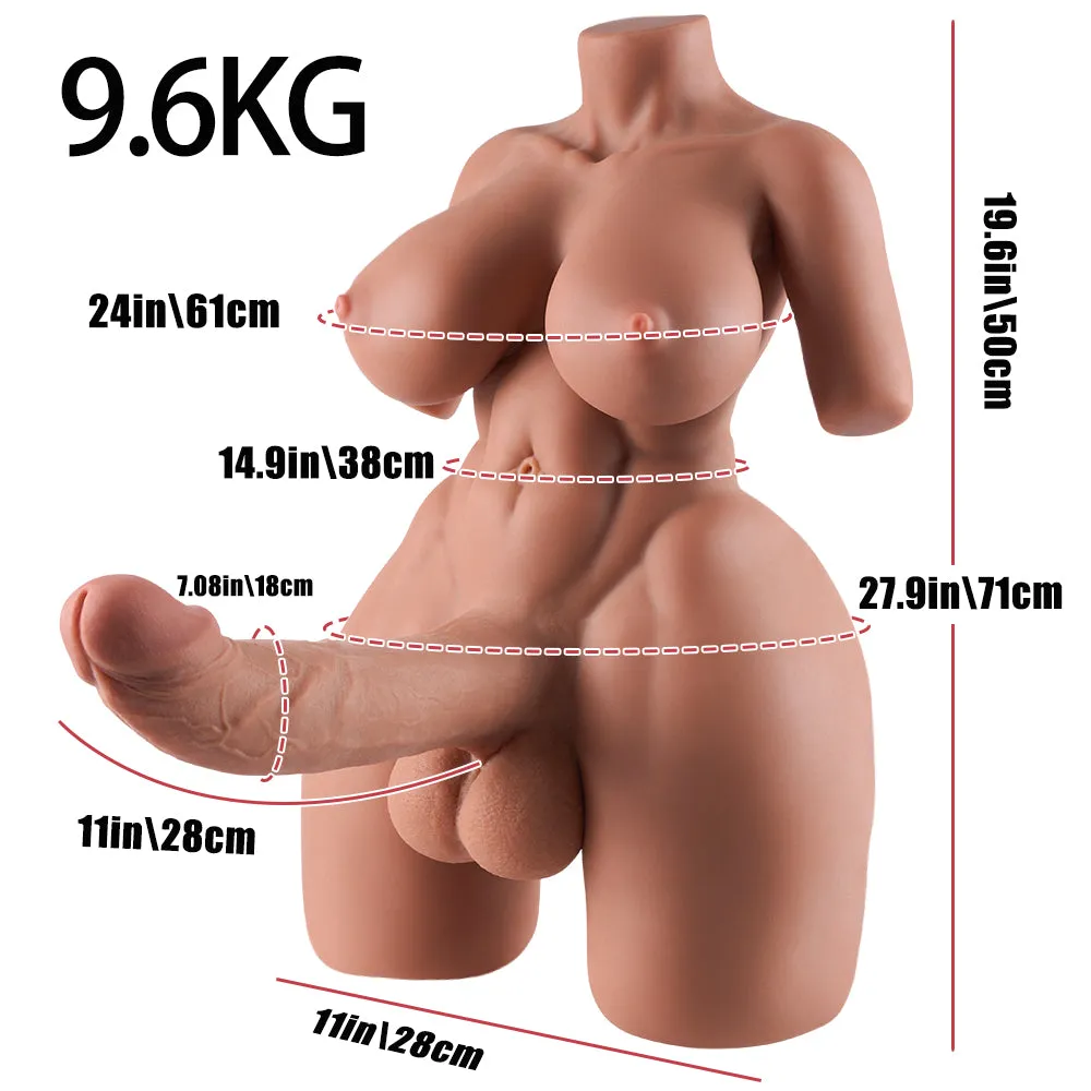Vale:Futanari Hentai Sex Doll Torso Masturbator Big Penis