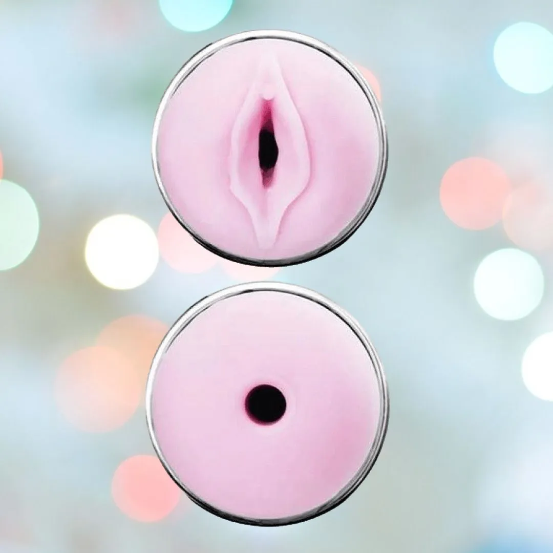 VeDO Jerk Masturbation Sleeve - Black with Pink Sleeve