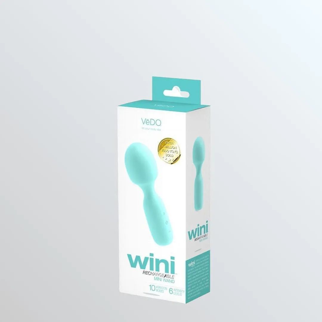 VeDO WINI Mini Vibrator Wand - Turquoise