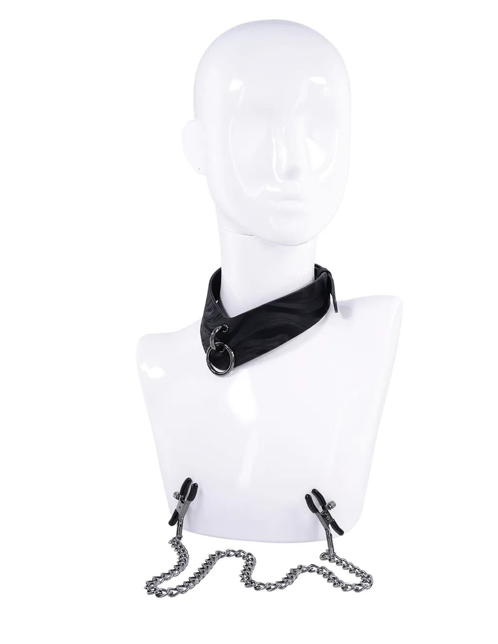 Velvet Noir Collar & Removable Clamps