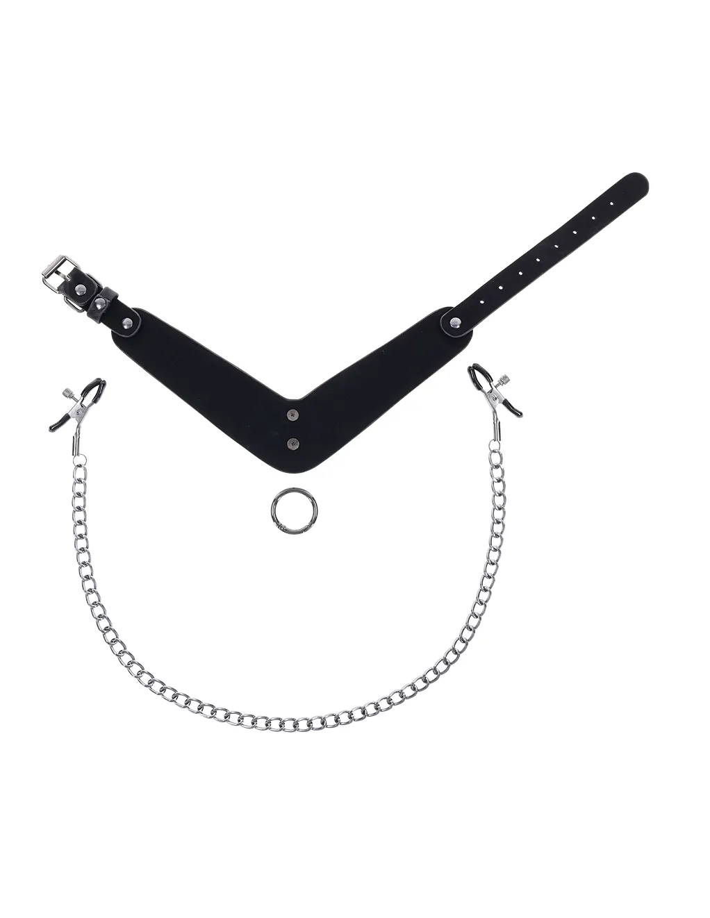 Velvet Noir Collar & Removable Clamps