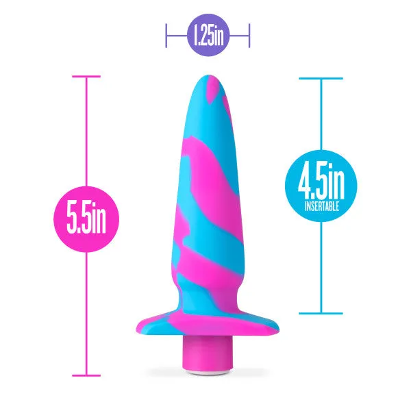 Vibrotize 10 Function Vibrating Silicone Butt Plug