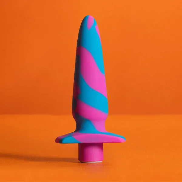 Vibrotize 10 Function Vibrating Silicone Butt Plug