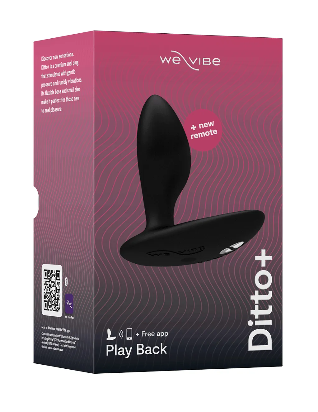 We-Vibe Ditto  Bluetooth Anal Plug