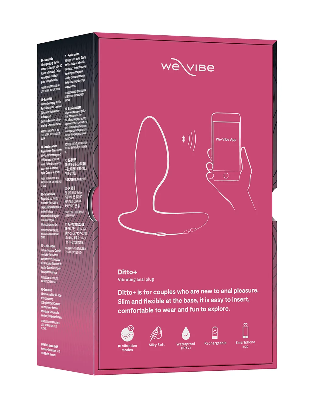 We-Vibe Ditto  Bluetooth Anal Plug