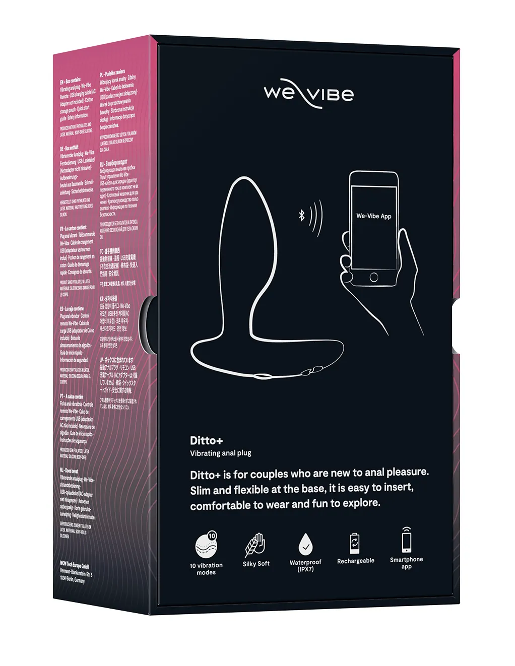 We-Vibe Ditto  Bluetooth Anal Plug