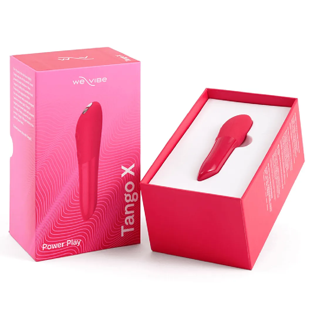 We-Vibe Tango X Powerful Cherry Red Bullet Vibrator