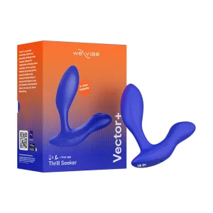 We-Vibe Vector  Dual Stimulation Prostate Massager Royal Blue