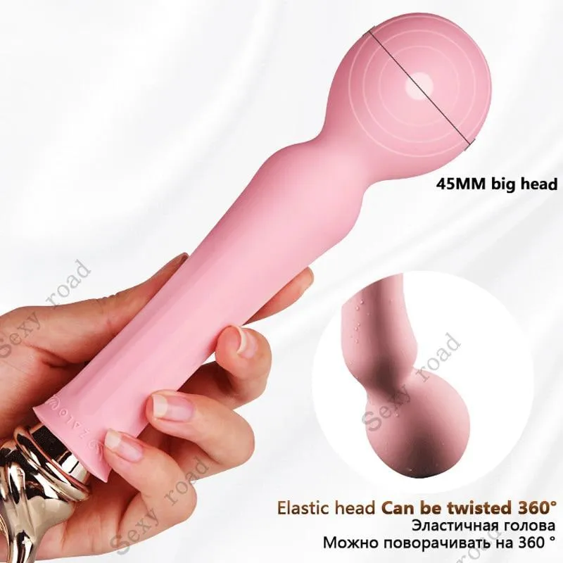 ZALO Courage Silicone G-spot Vibrator Couple Sexual Pleasure Heating Massager Wand Clitoris Stimulator
