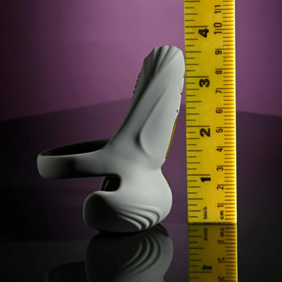 Zero Tolerance - Gender X Undercarriage Silicone Cock Ring (Gray)